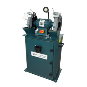 Двухдисковый шлифовальный станок с пылесосом AURA NM-250DC/220